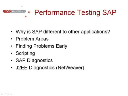 Performance Testing SAP