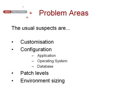 Problem Areas