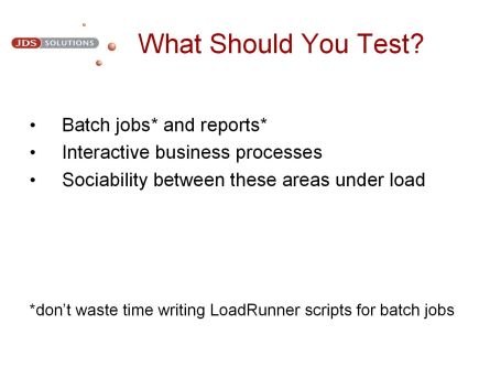 What Should You Test?