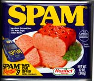 A can of Spam